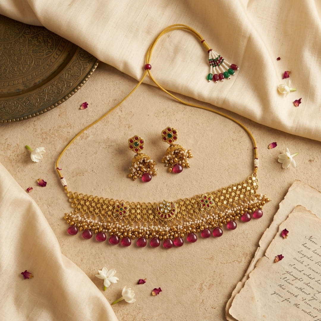 Ruby Droplet Set