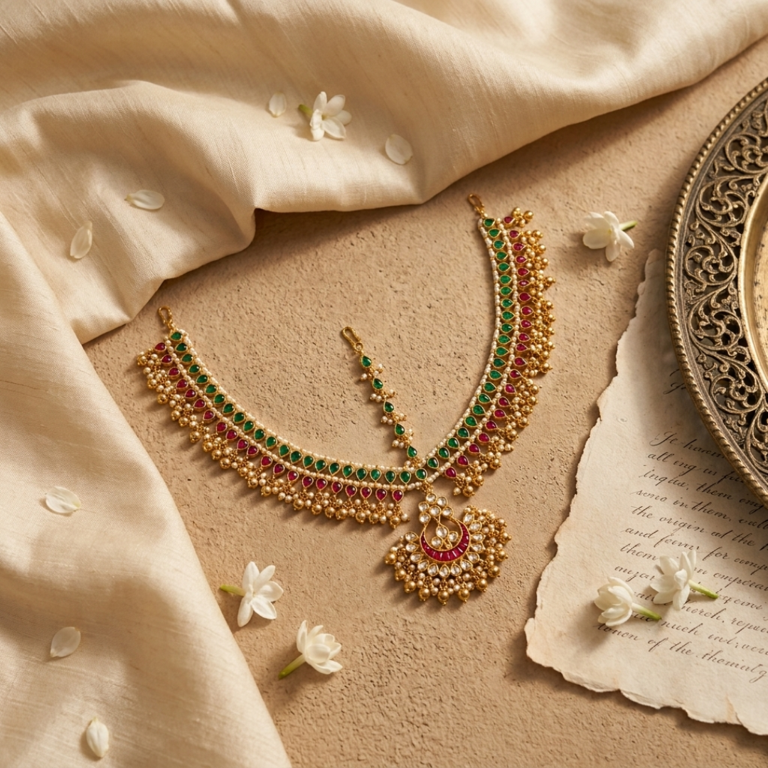 Classic Antique Finish MathaPatti