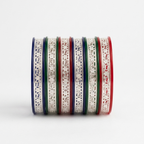 Multicolor Enamel Festive Bangles - Navratri Special Collection