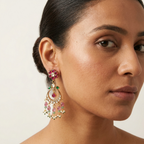 Royal Meenakari  Stone Choker Set