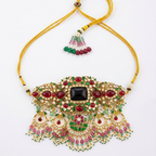Royal Meenakari  Stone Choker Set