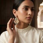 Polki Stone-Studded Earrings