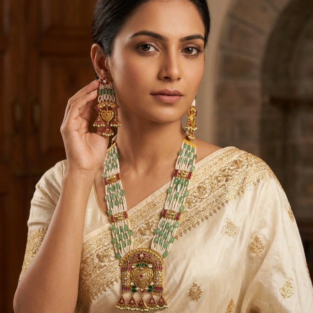 Traditional Bridal Raani Haar Set