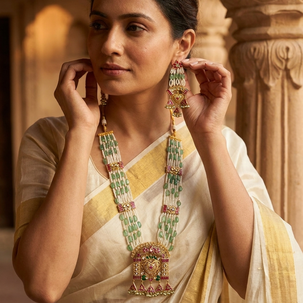 Traditional Bridal Raani Haar Set