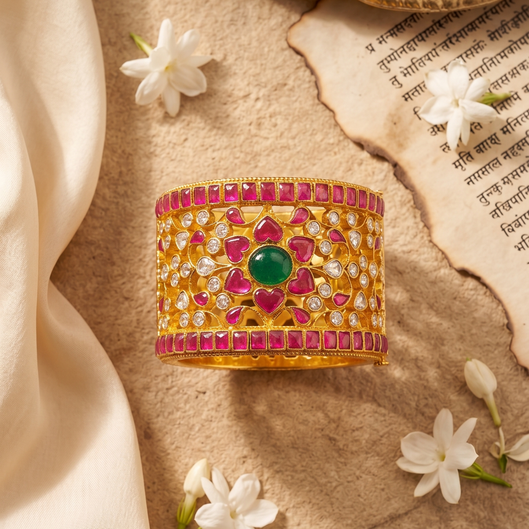 Floral Ruby Kada