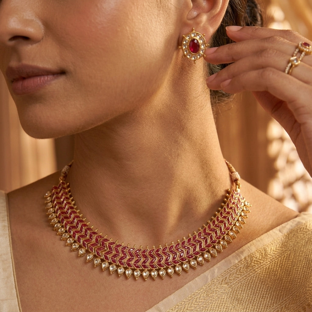 Multicolour Heritage Choker Collection