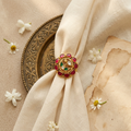Floral Halo Statement Ring