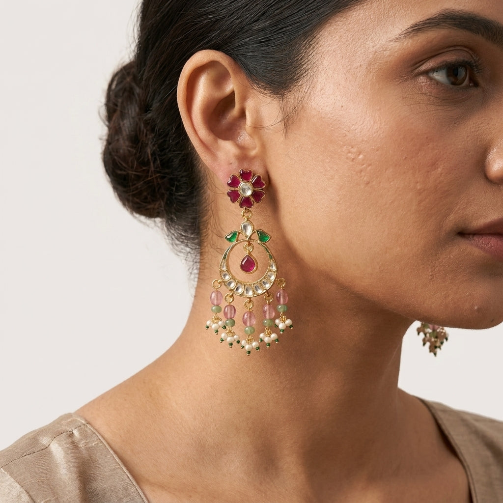 Heritage Ethnic Jhumka Style Earwear